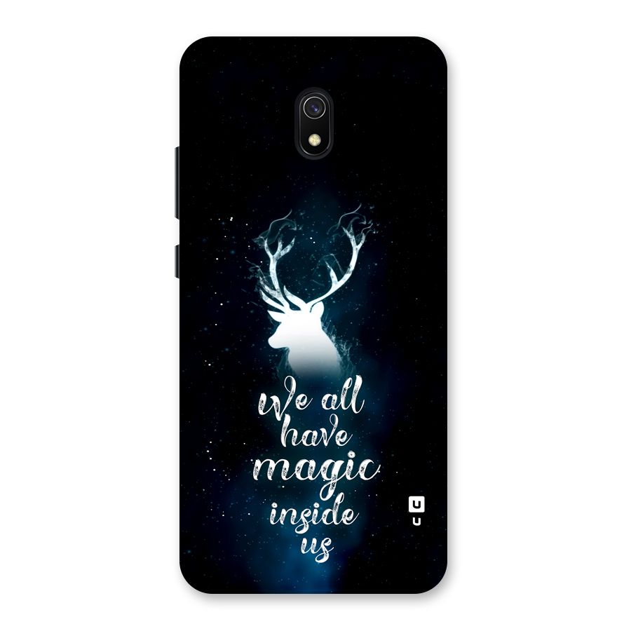 Magic Inside Back Case for Redmi 8A