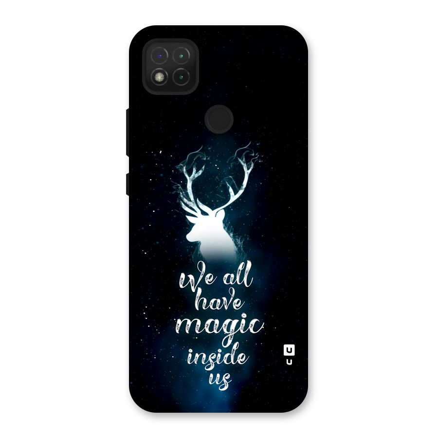 Magic Inside Back Case for Redmi 9
