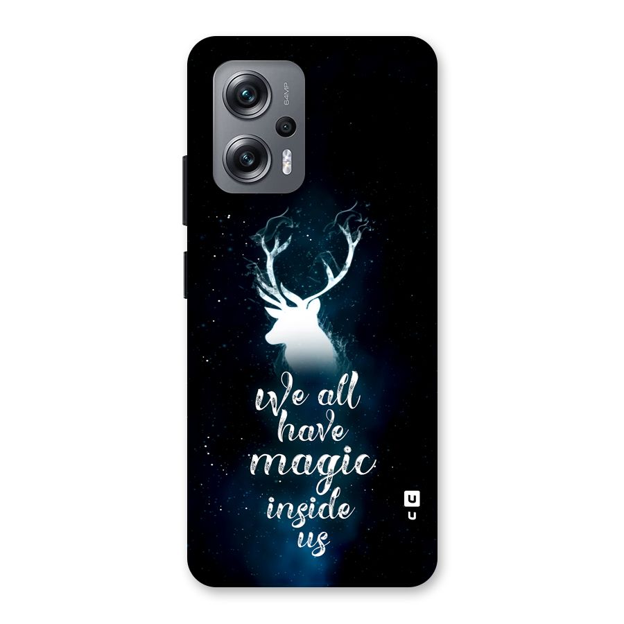 Magic Inside Back Case for Redmi K50i