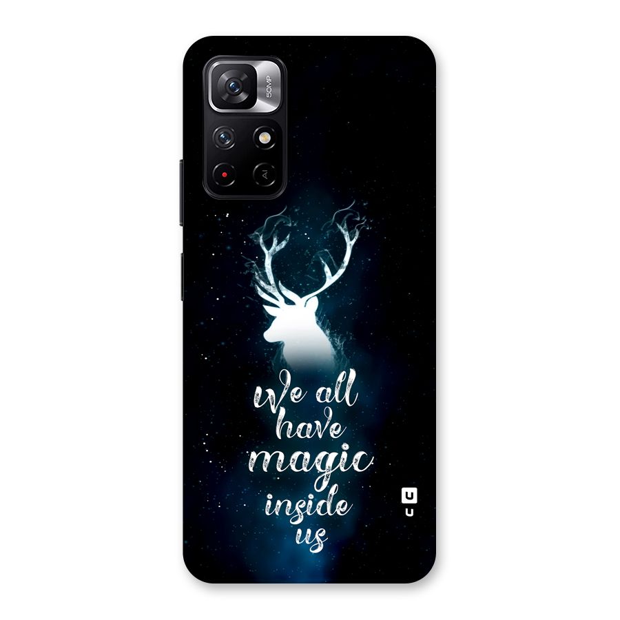 Magic Inside Back Case for Redmi Note 11T 5G