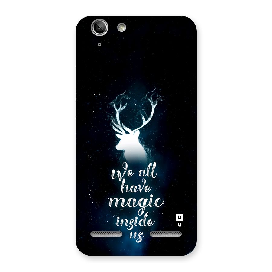 Magic Inside Back Case for Vibe K5