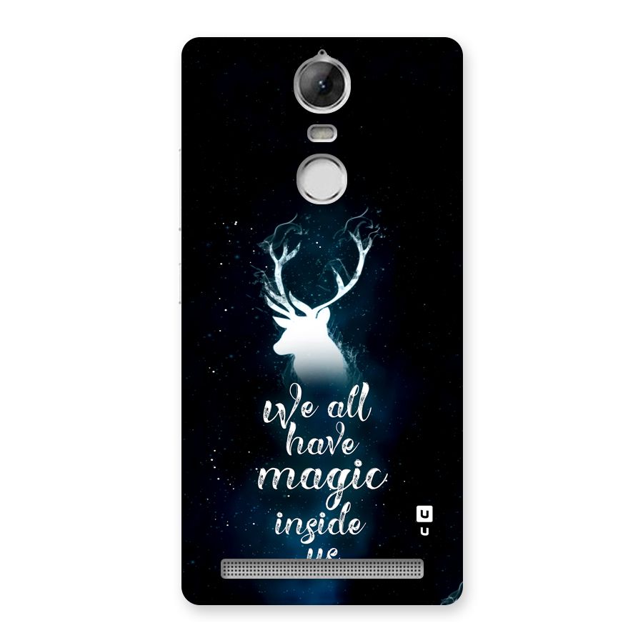 Magic Inside Back Case for Vibe K5 Note