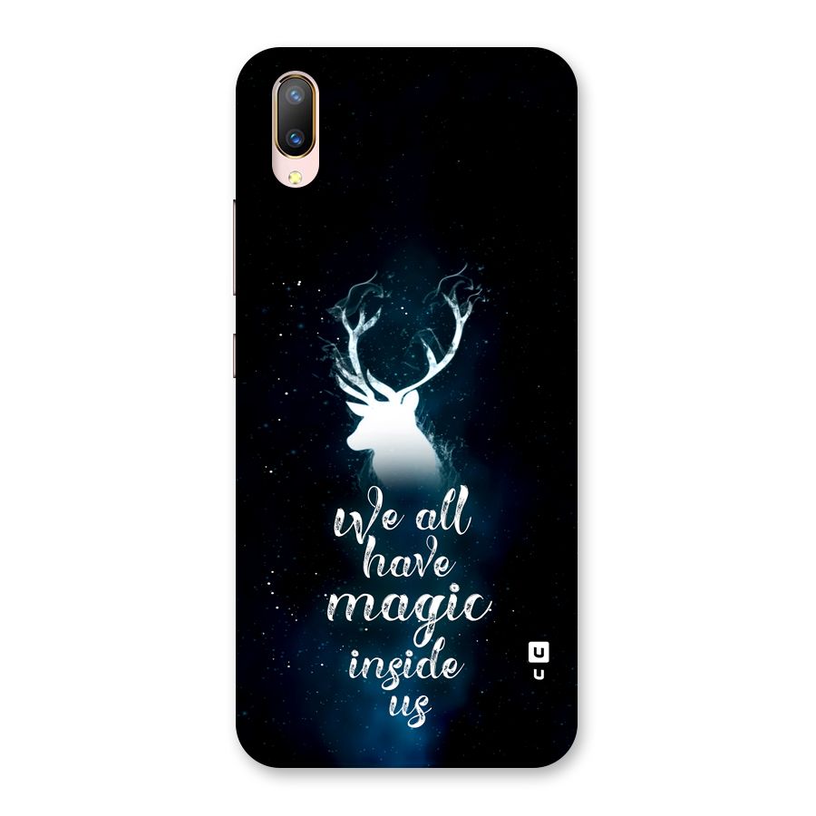 Magic Inside Back Case for Vivo V11 Pro