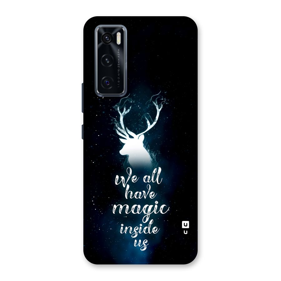Magic Inside Back Case for Vivo V20 SE
