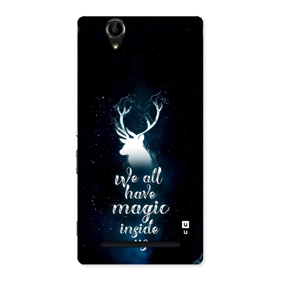 Magic Inside Back Case for Xperia T2