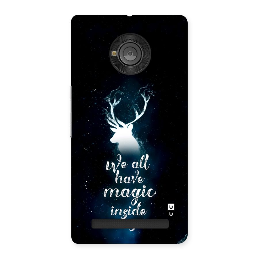 Magic Inside Back Case for Yunique