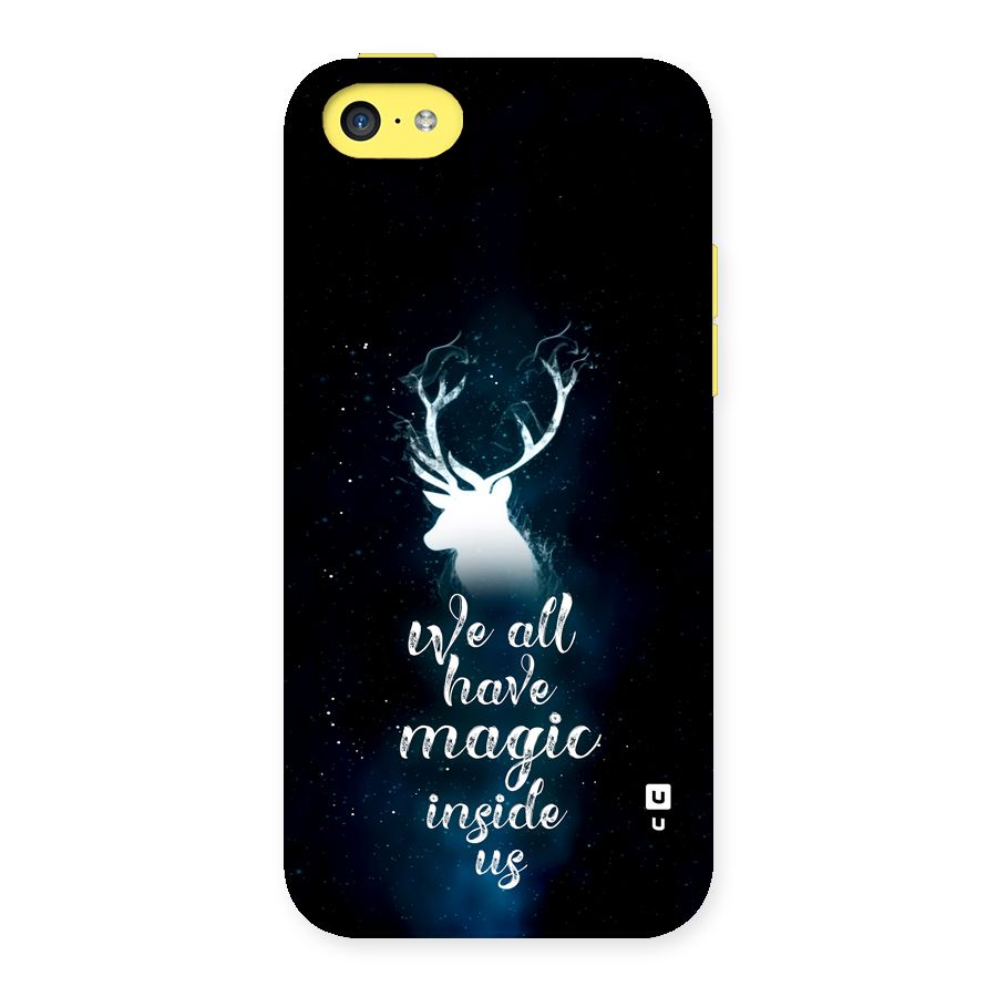 Magic Inside Back Case for iPhone 5C