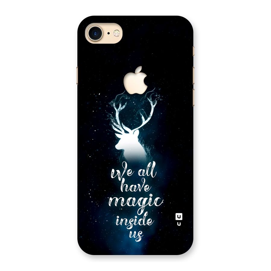 Magic Inside Back Case for iPhone 7 Apple Cut