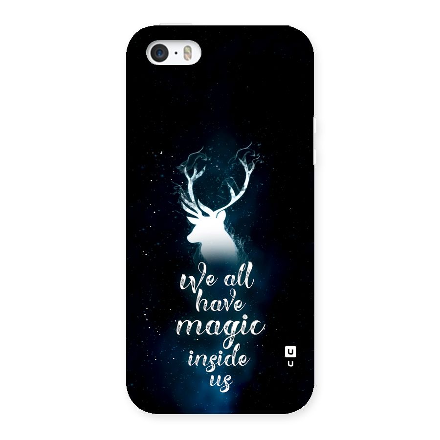 Magic Inside Back Case for iPhone SE 2016