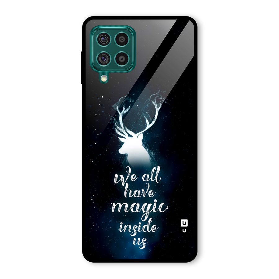 Magic Inside Glass Back Case for Galaxy F62