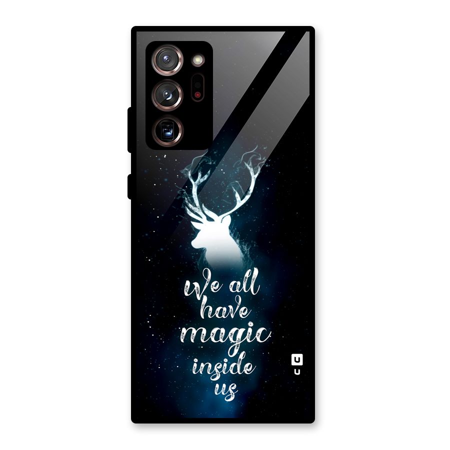 Magic Inside Glass Back Case for Galaxy Note 20 Ultra 5G