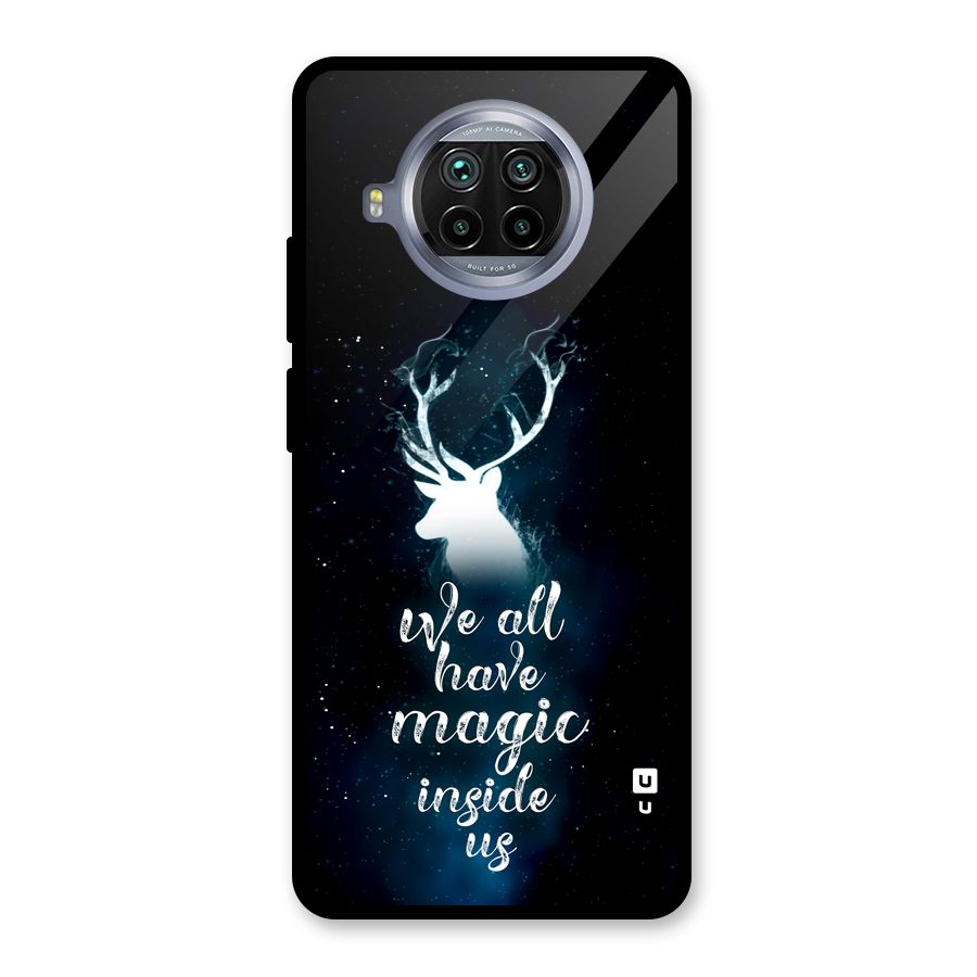 Magic Inside Glass Back Case for Mi 10i