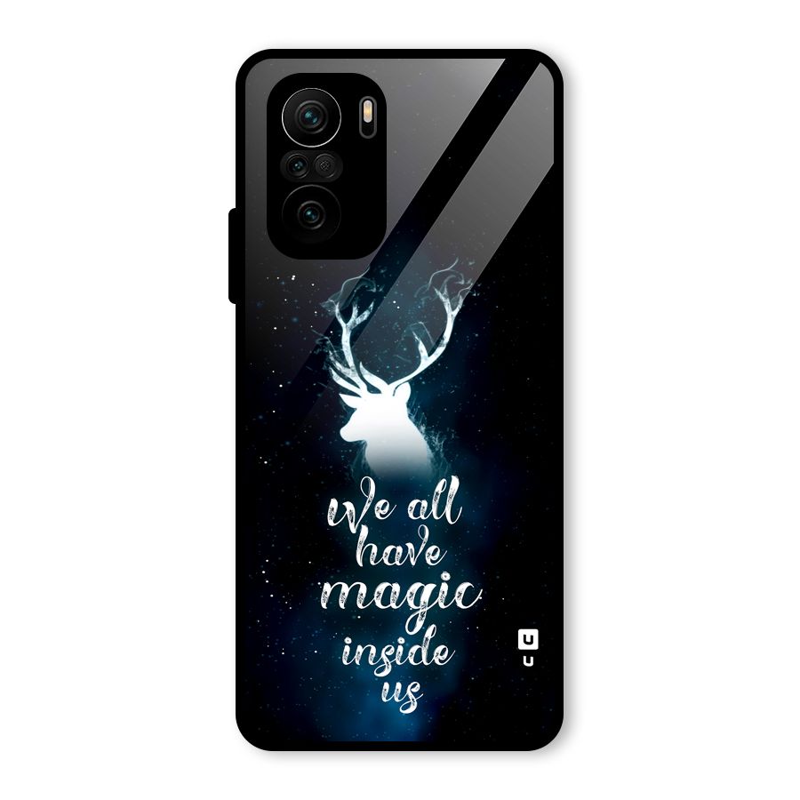 Magic Inside Glass Back Case for Mi 11X Pro