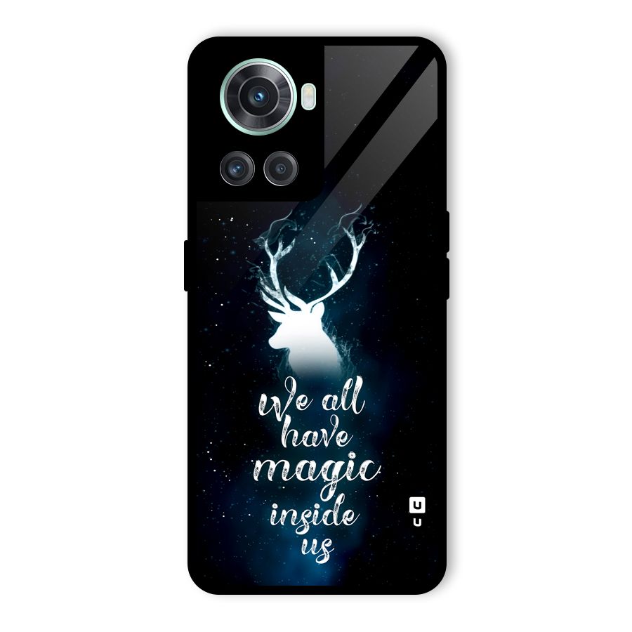 Magic Inside Glass Back Case for OnePlus 10R
