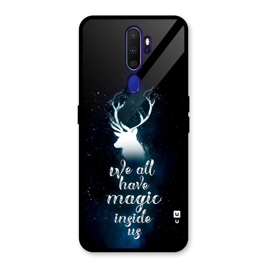 Magic Inside Glass Back Case for Oppo A9 (2020)