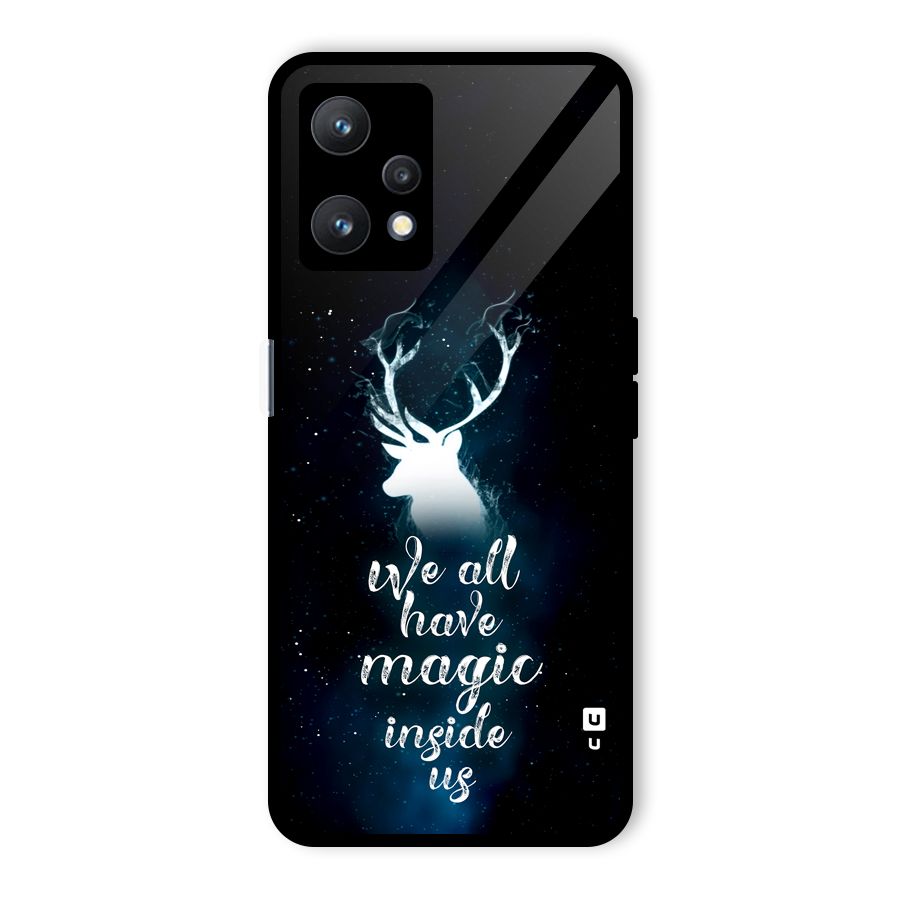 Magic Inside Glass Back Case for Realme 9 Pro 5G