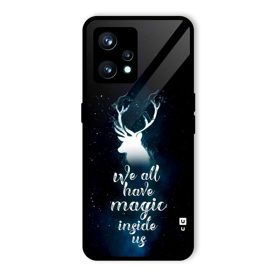 Magic Inside Glass Back Case for Realme 9 Pro Plus 5G