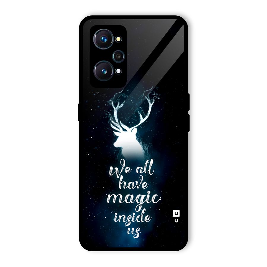 Magic Inside Glass Back Case for Realme GT 2