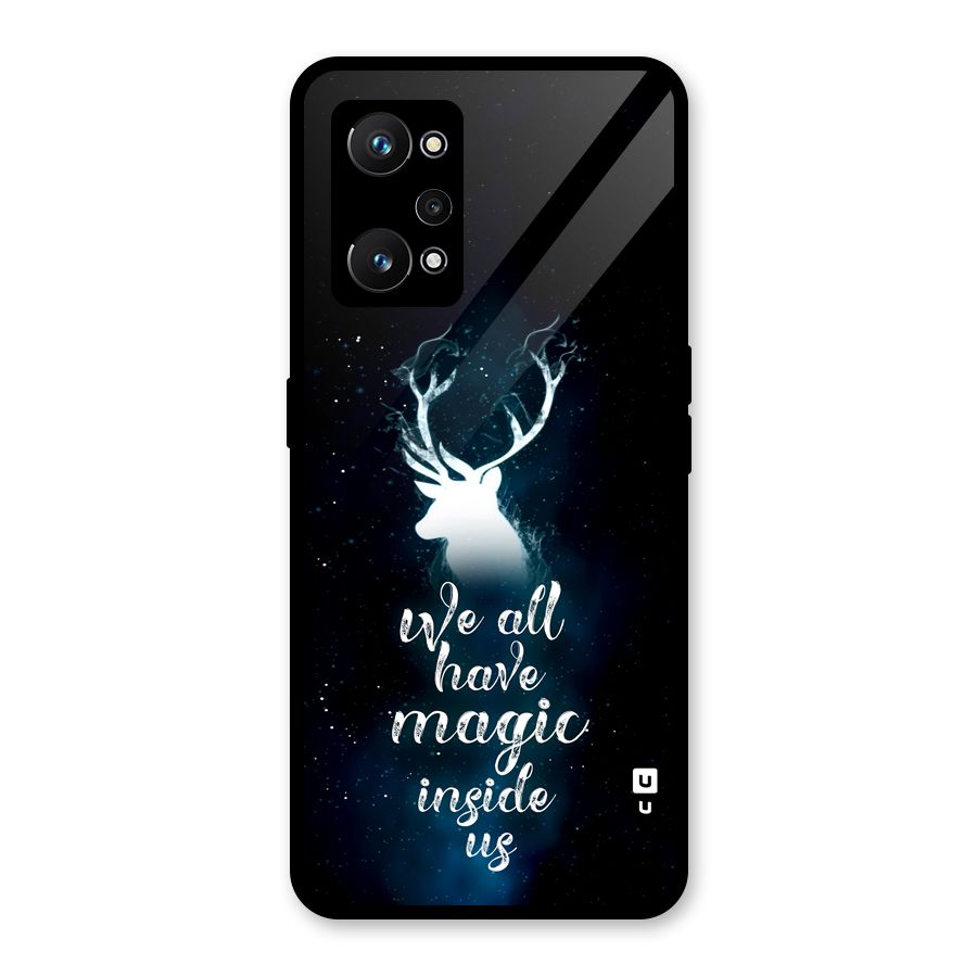 Magic Inside Glass Back Case for Realme GT Neo 3T