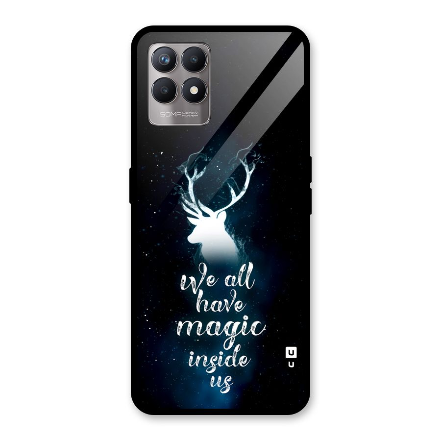 Magic Inside Glass Back Case for Realme Narzo 50
