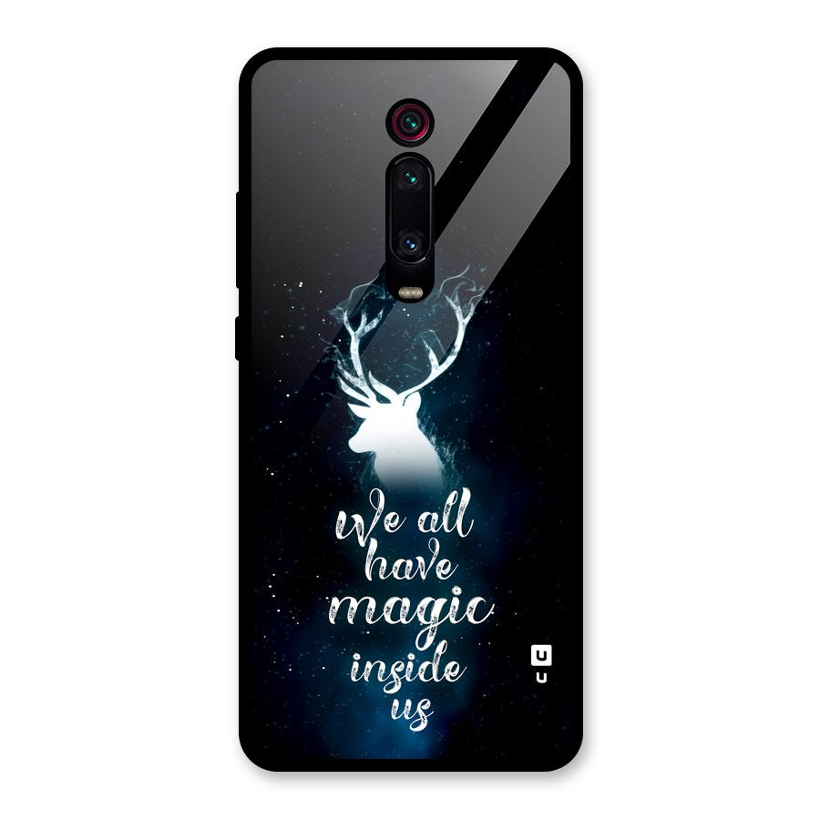 Magic Inside Glass Back Case for Redmi K20