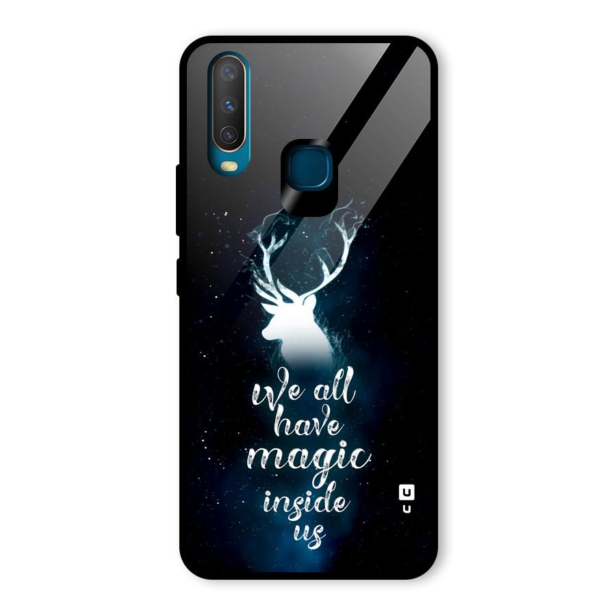 Magic Inside Glass Back Case for Vivo U10