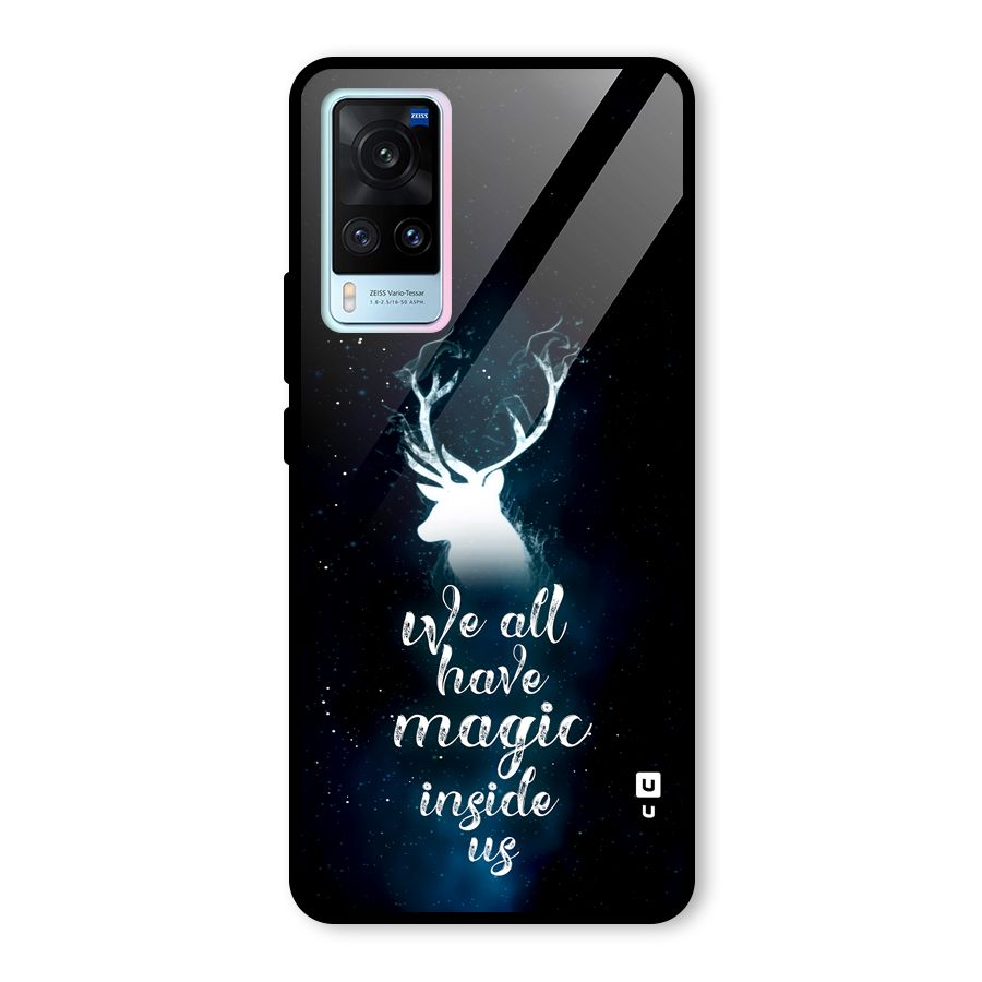 Magic Inside Glass Back Case for Vivo X60