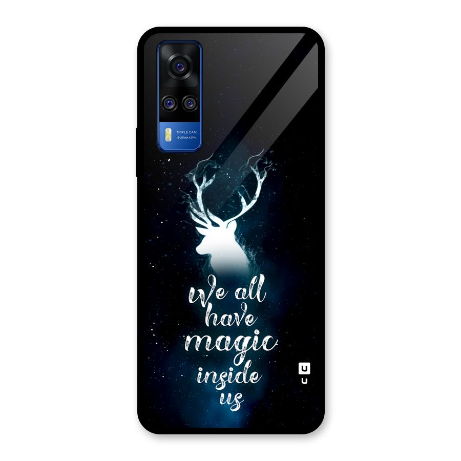 Magic Inside Glass Back Case for Vivo Y31