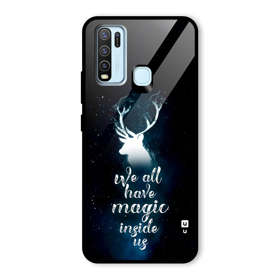 Magic Inside Glass Back Case for Vivo Y50