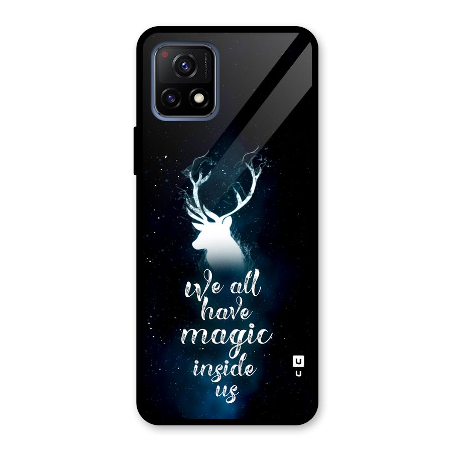 Magic Inside Glass Back Case for Vivo Y72 5G