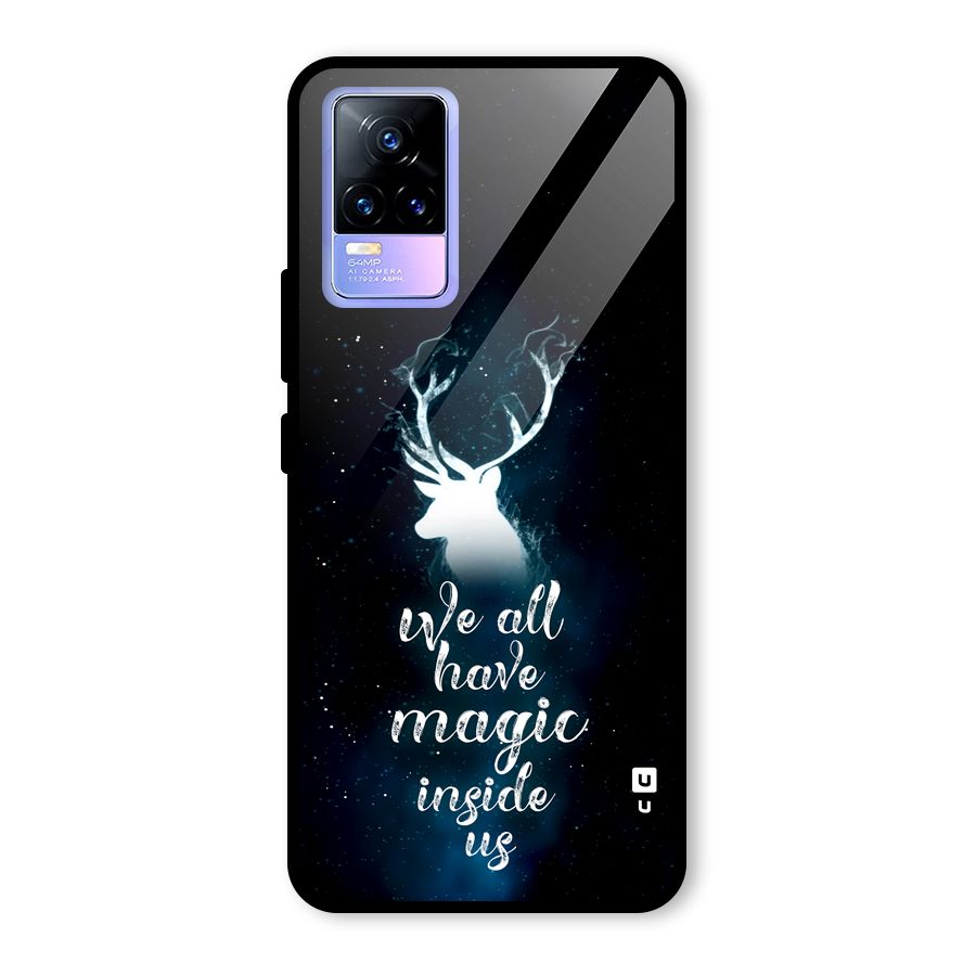 Magic Inside Glass Back Case for Vivo Y73