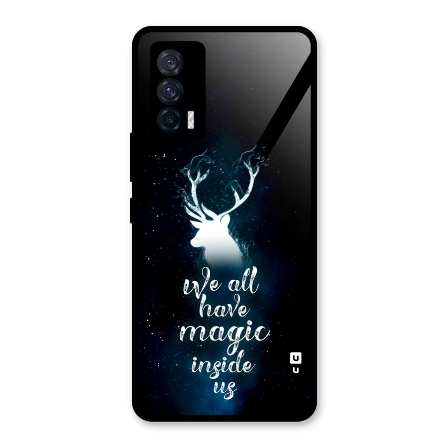 Magic Inside Glass Back Case for Vivo iQOO 7 5G