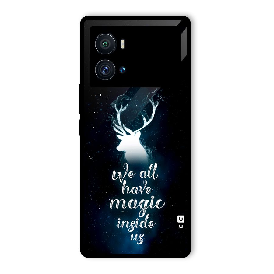 Magic Inside Glass Back Case for Vivo iQOO 9 Pro