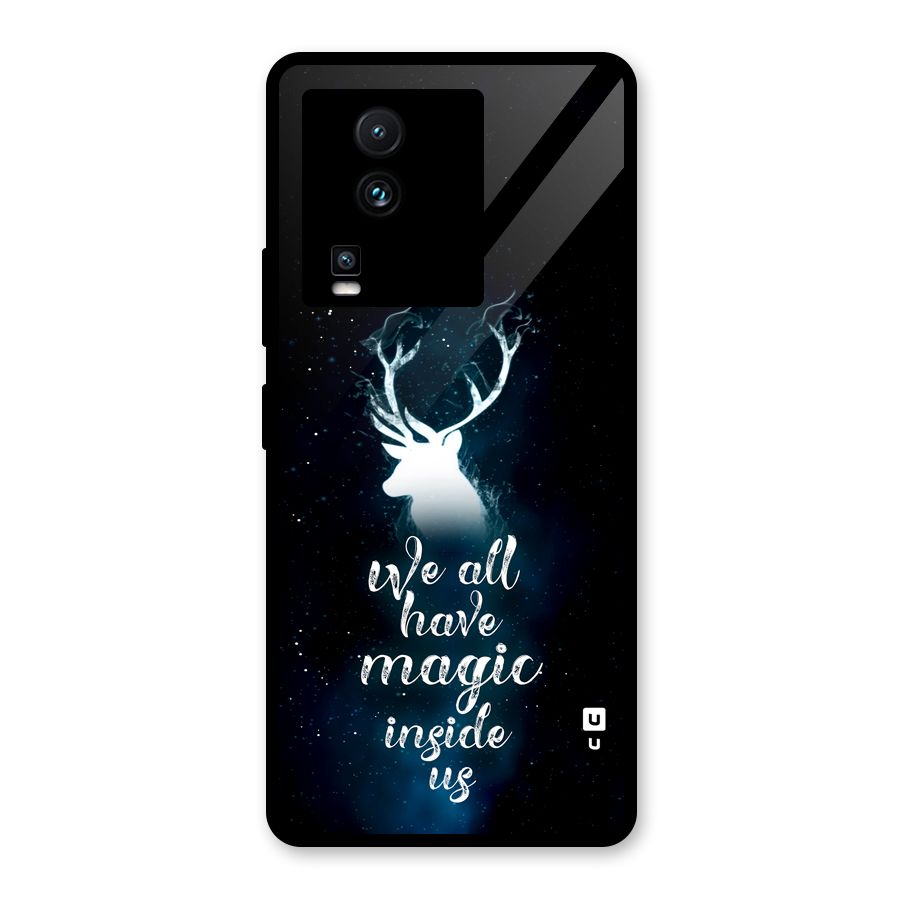 Magic Inside Glass Back Case for Vivo iQOO Neo 7