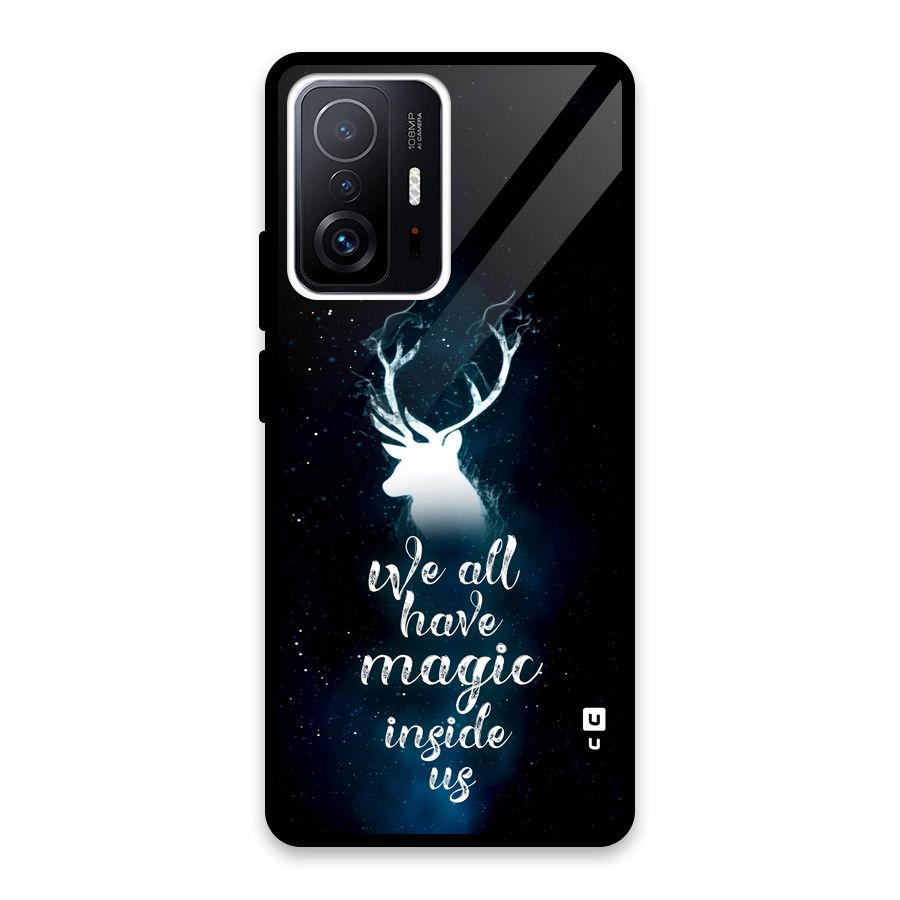Magic Inside Glass Back Case for Xiaomi 11T Pro