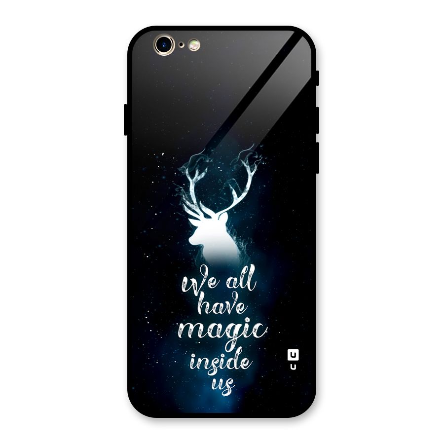 Magic Inside Glass Back Case for iPhone 6 6S