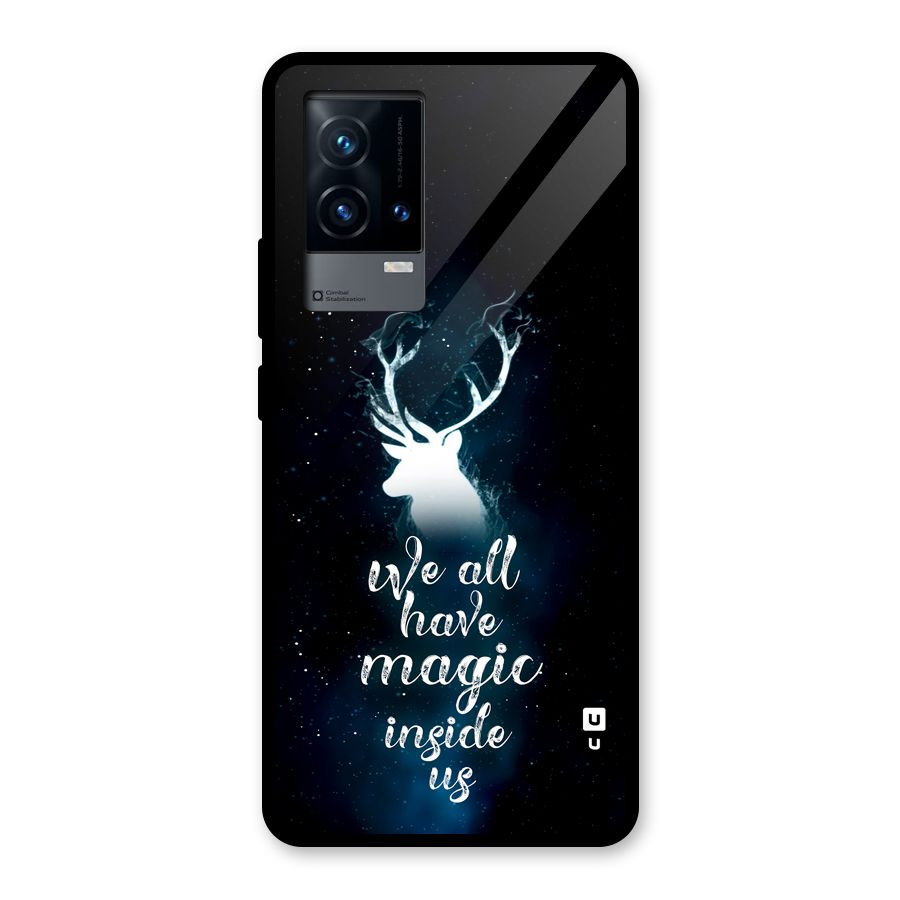 Magic Inside Glass Back Case for iQOO 9 5G