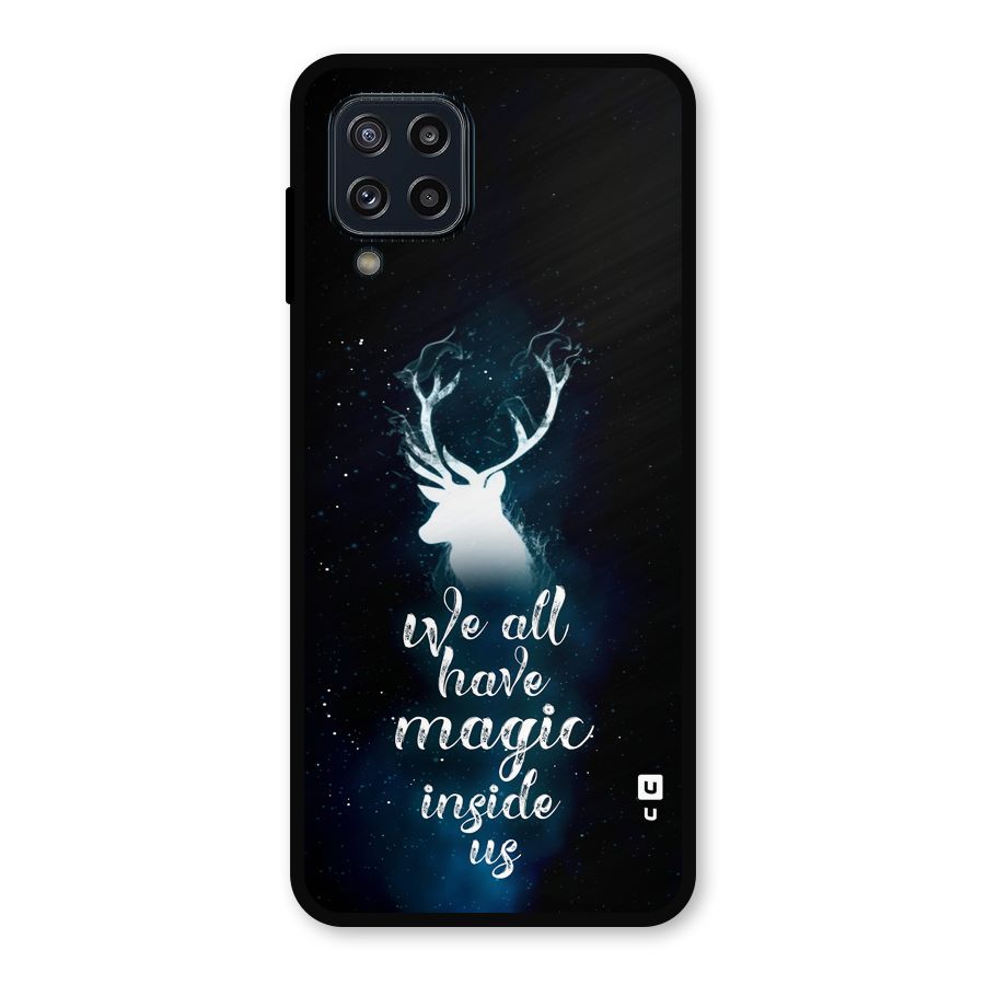 Magic Inside Metal Back Case for Galaxy M32