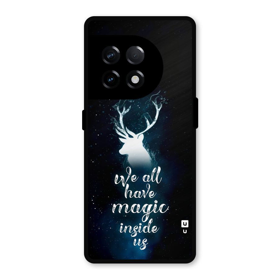 Magic Inside Metal Back Case for OnePlus 11R