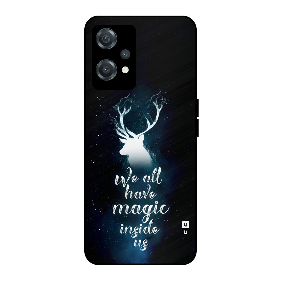 Magic Inside Metal Back Case for OnePlus Nord CE 2 Lite 5G