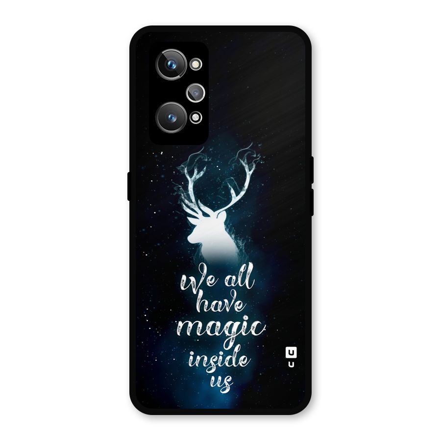 Magic Inside Metal Back Case for Realme GT Neo2