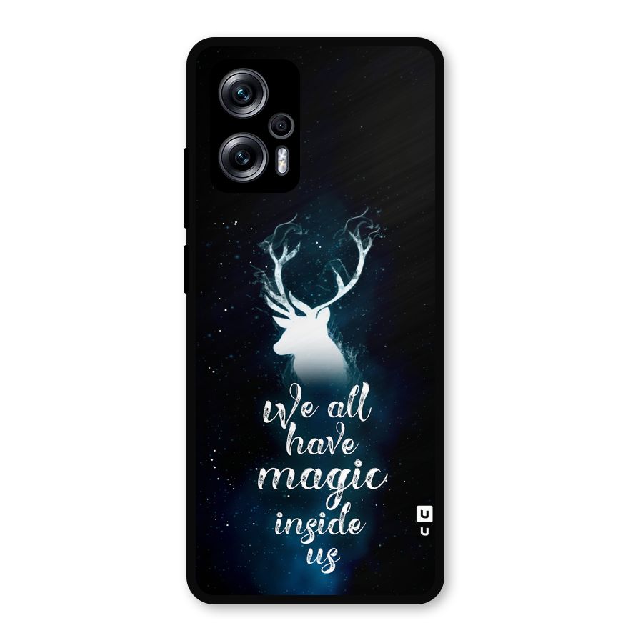 Magic Inside Metal Back Case for Redmi K50i