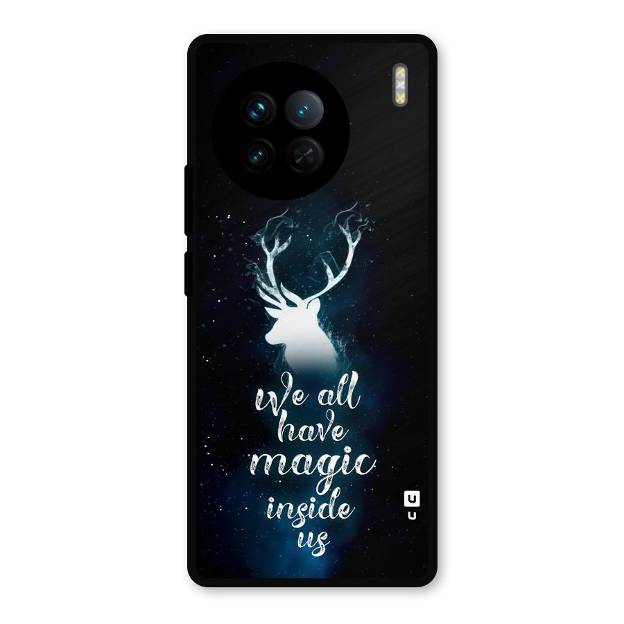 Magic Inside Metal Back Case for Vivo X90