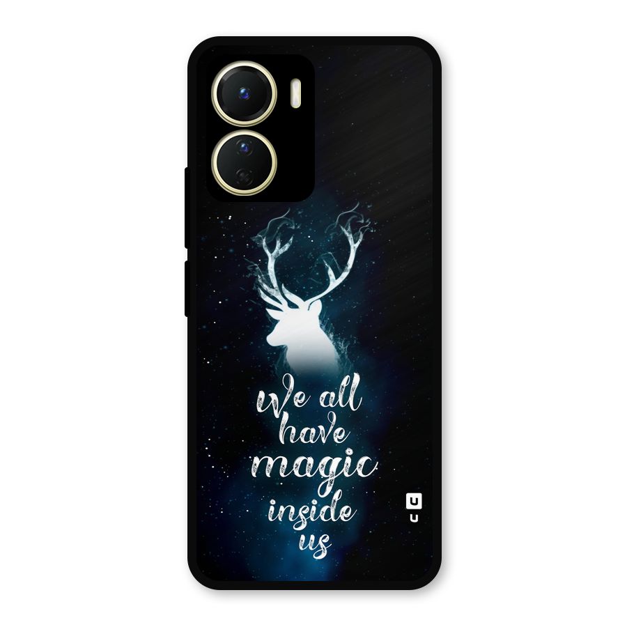 Magic Inside Metal Back Case for Vivo Y56