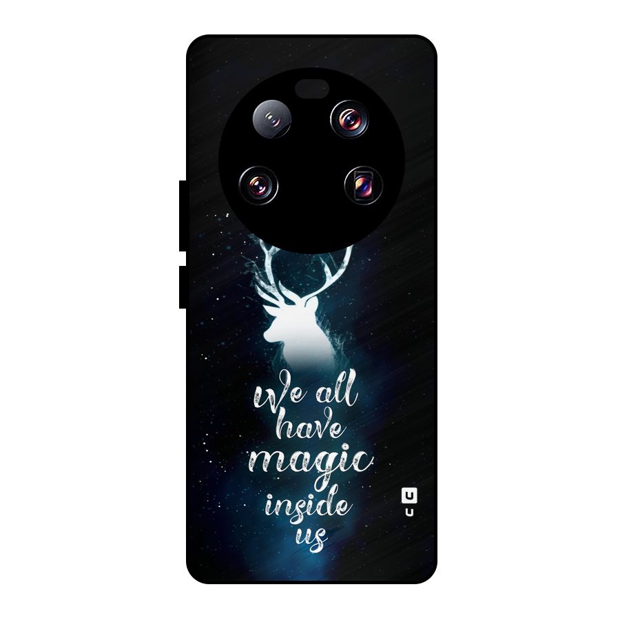 Magic Inside Metal Back Case for Xiaomi 13 Ultra