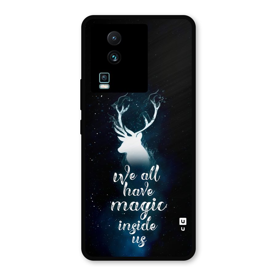 Magic Inside Metal Back Case for iQOO Neo 7