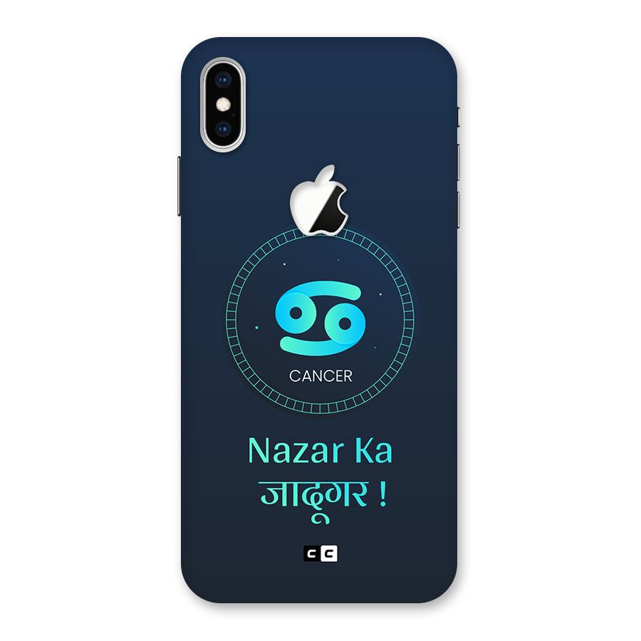 Magical Cancer Back Case for iPhone XS Max Apple Cut