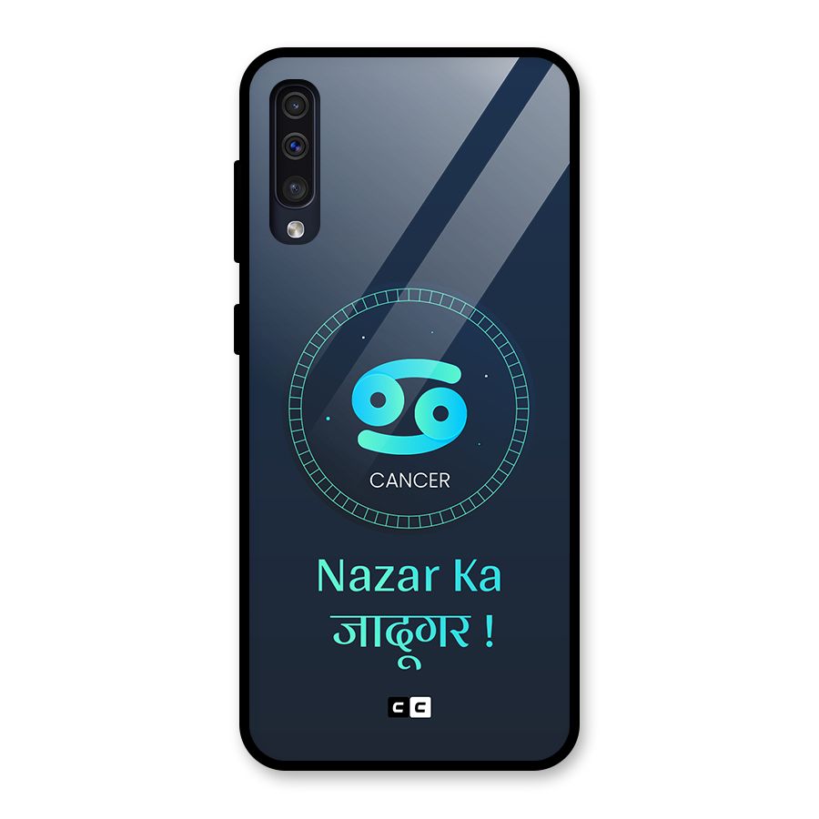 Magical Cancer Glass Back Case for Galaxy A50