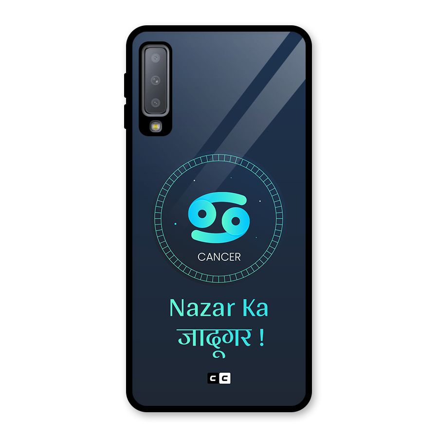 Magical Cancer Glass Back Case for Galaxy A7 (2018)
