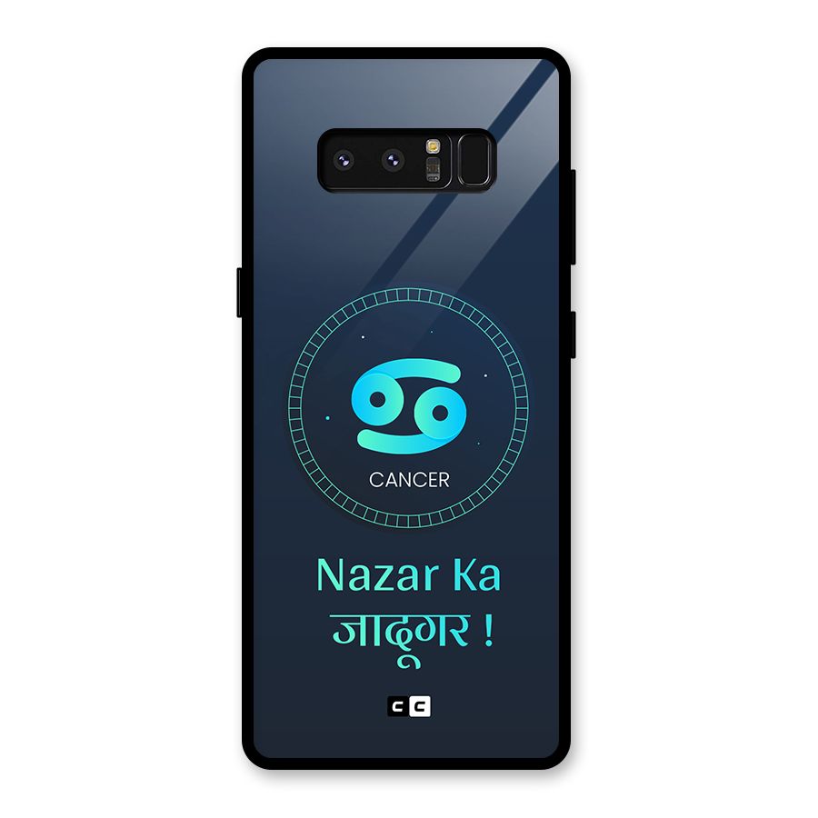 Magical Cancer Glass Back Case for Galaxy Note 8